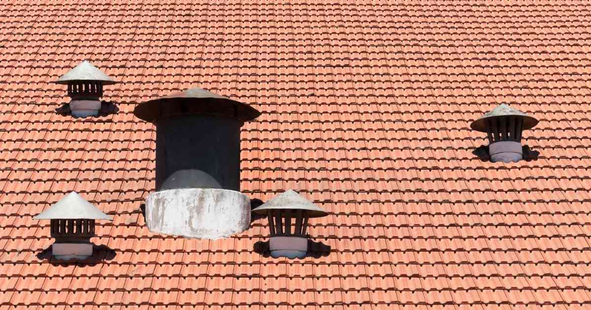 copper roof vents