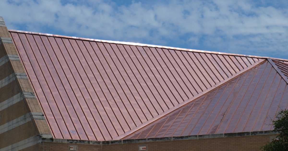 how long does a copper roof last